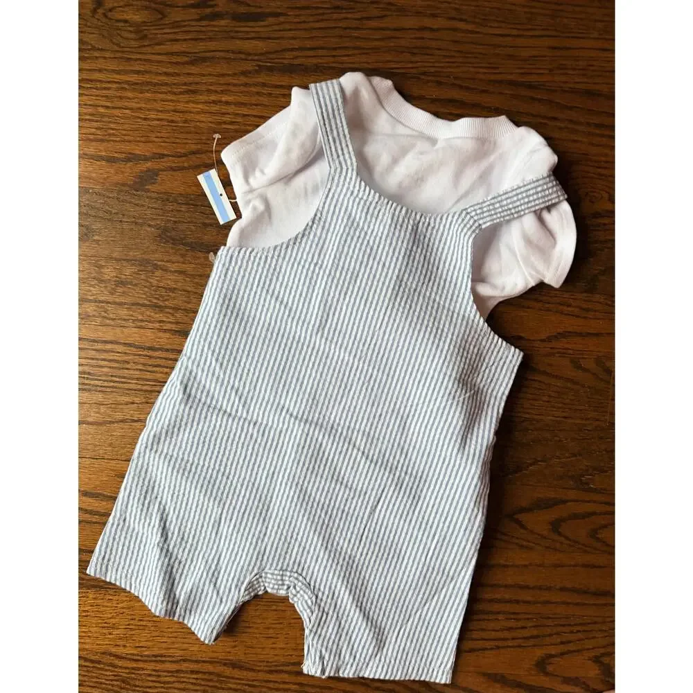 New Baby Starters Bunny Tractor Shortall Outfit – 18 Months